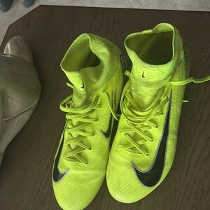 Superfly Nike pro cleats yellow mens 5.5 women's 7